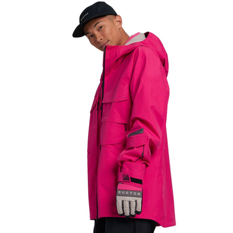 2021 BURTON M GORE BANSHY 3L JK Punchy Pink 버튼 남성 보드 자켓