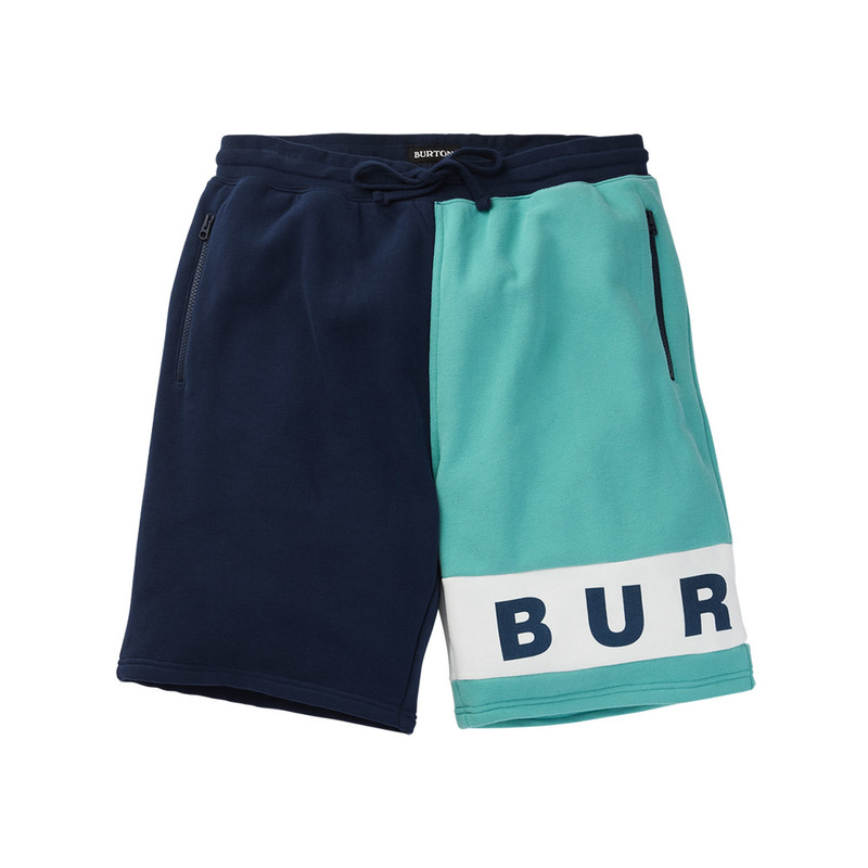 1920 버튼 스노우 보드 숏팬츠 Men`s Burton Lowball Fleece Short Dress Blue / Buoy Blue