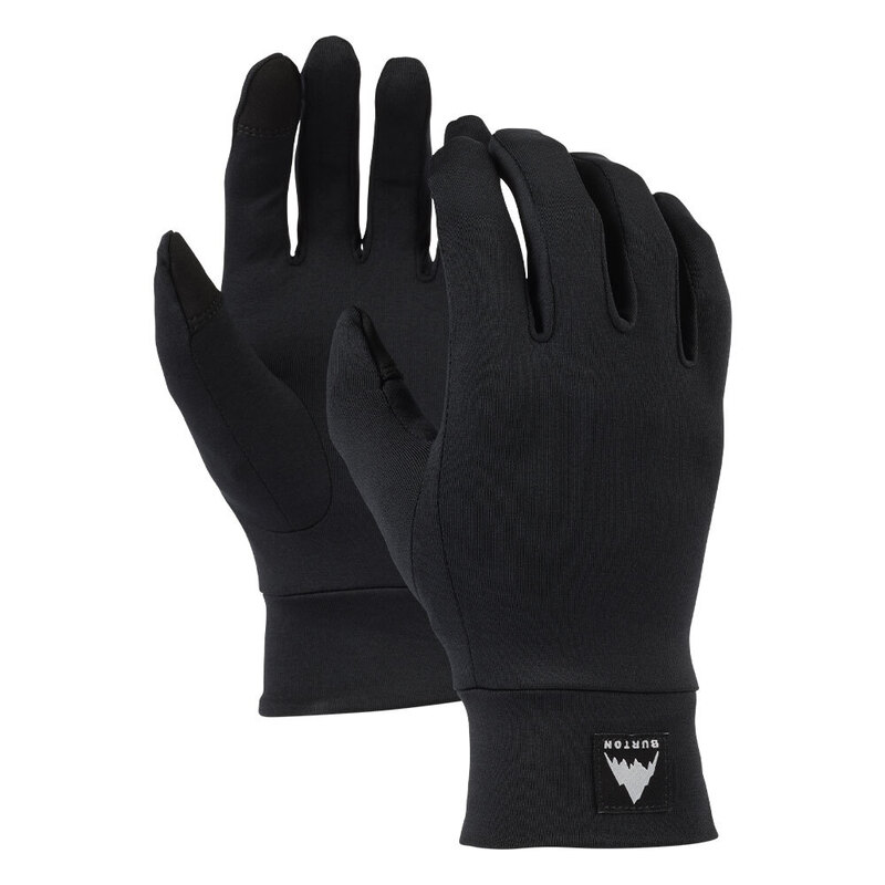 2223 버튼 터치스크린 스노우 보드 장갑 라이너 BURTON Touchscreen Glove Liner True Black