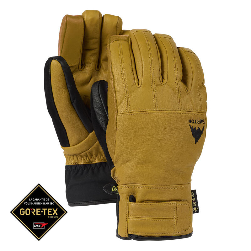 2223 버튼 곤디 고어텍스 레더 스노우 보드 장갑 BURTON Mens Gondy GORE-TEX Leather Gloves Rawhide