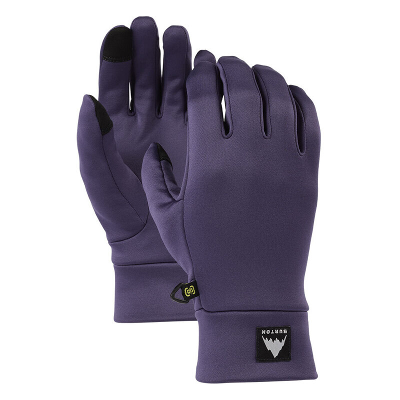 2223 버튼 스크린 그랩 스노우 보드 장갑 라이너 BURTON Screen Grab Glove Liner Violet Halo