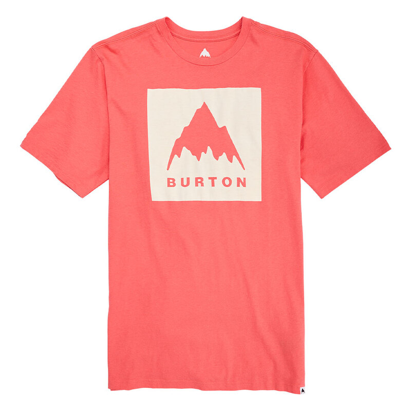 SS23 버튼 클래식 마운틴 하이 반팔 티셔츠 BURTON Classic Mountain High Short Sleeve T-Shirt Corallium