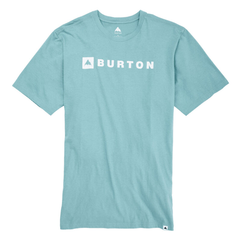 SS23 버튼 호리존탈 마운틴 반팔 티셔츠 BURTON Horizontal Mountain Short Sleeve T-Shirt Rock Lichen
