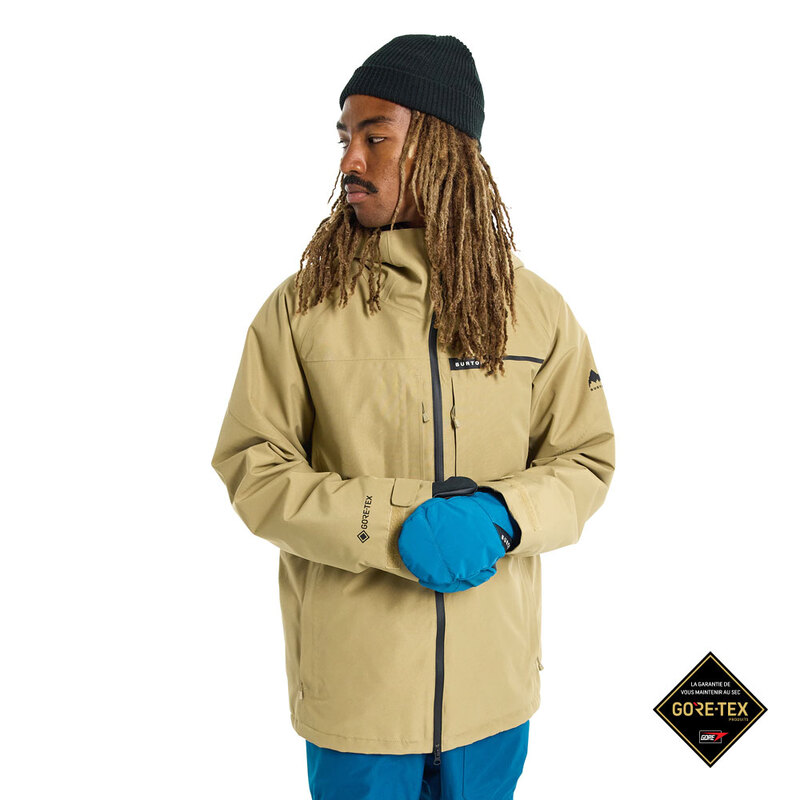 W24 버튼 필로우라인 고어텍스 스노우 보드 자켓 BURTON Pillowline GORE-TEX 2L Jacket Kelp