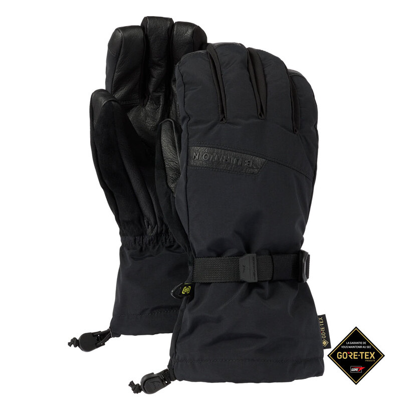 W24 버튼 디럭스 고어텍스 스노우 보드 장갑 BURTON Deluxe GORE-TEX Gloves True Black