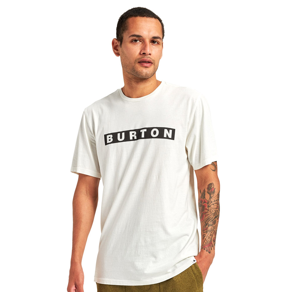 S25 BURTON VAULT SHORT SLEEVE T-SHIRT STOUT WHITE 버튼 볼트 티셔츠