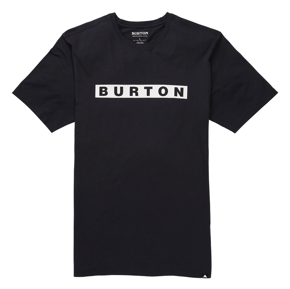 S25 BURTON VAULT SHORT SLEEVE T-SHIRT TRUE BLACK 버튼 볼트 티셔츠